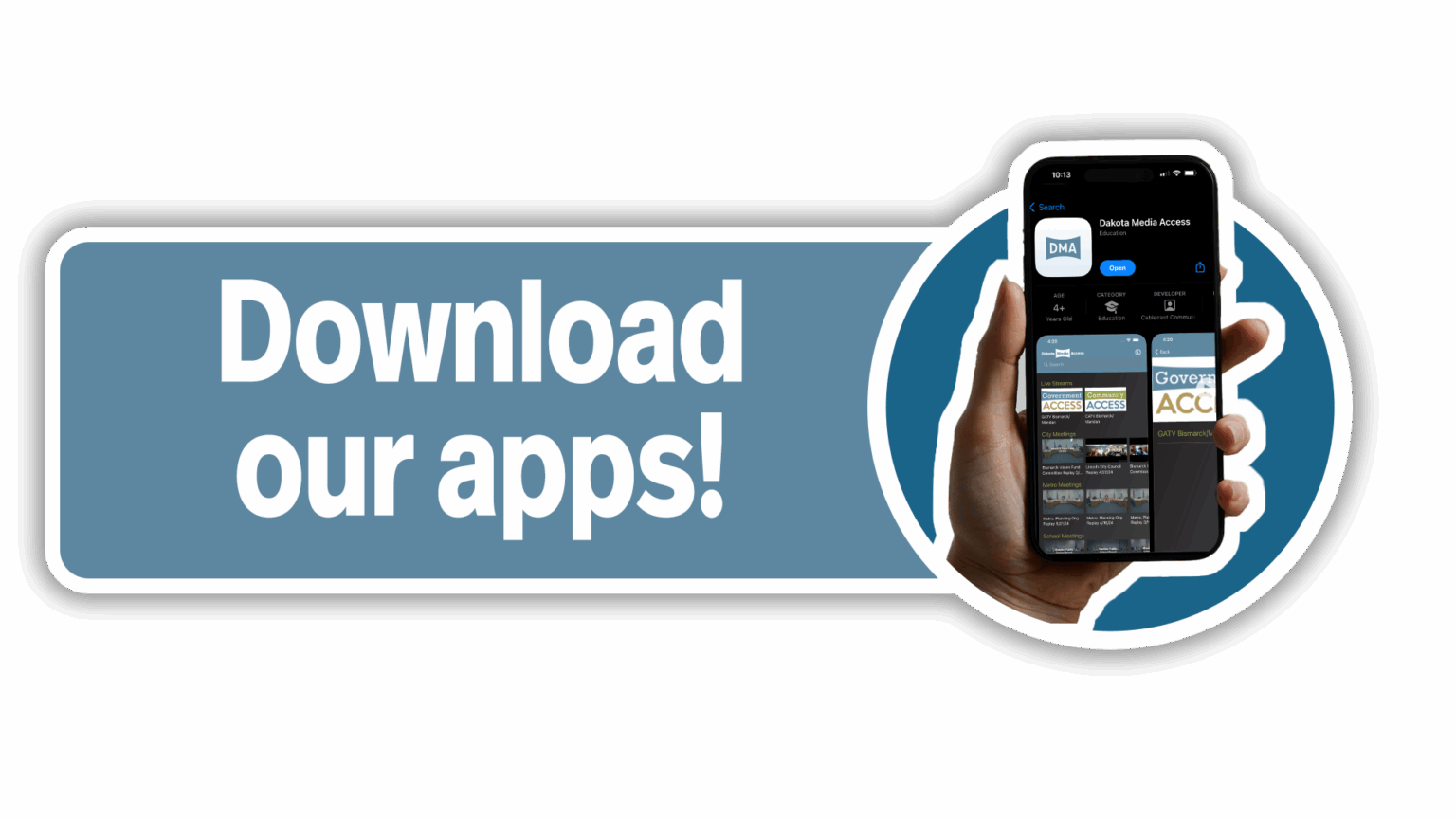 Download our apps!