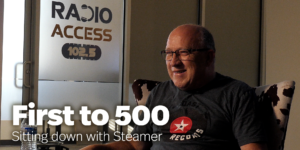 First to 500; Sitting down with Steamer